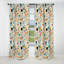 Motif à pois multicolores - Rideau abstrait - Rideau occultant - 1 panneau-107550951