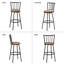 Tabouret de bar pivotant 29 po Bumpy-468678977