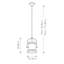 Malden 1 - Light Bell Pendant-12644294