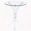 Table d'appoint en acrylique transparent