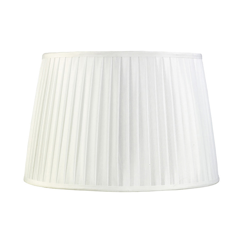 40 cm Polyester Empire Lamp Shade, White