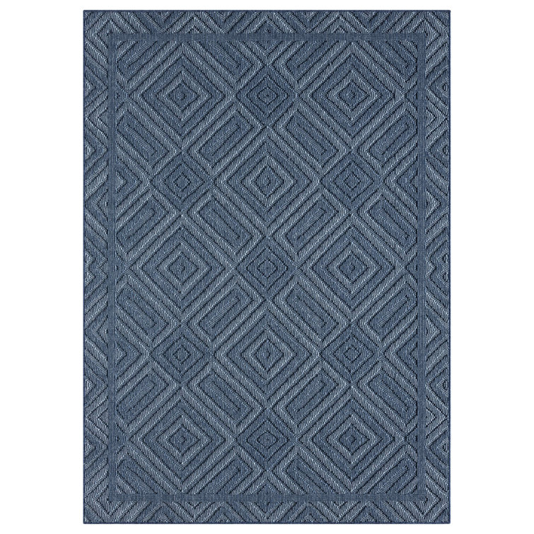 Crosshatch Power Loomed Indoor/Outdoor Rug