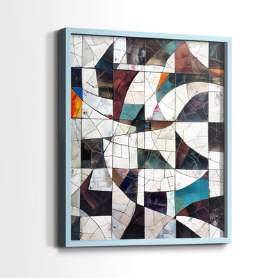 ABSTRACT Series LXII  -Premium Framed Print -Ready to Hang - No Nails Required