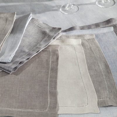 Zebra Linen Solid Tablecloth