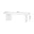 Nut-brown Rectangular Solid Wood desk-1294680264