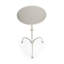 Founders Griege Iron Pedestal Side Table-1569978479
