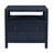 Celine 28 in. W Raffia 2 Drawer Nightstand with Shelf, Blueberry-908638025