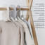Ensemble de 8 diviseurs de garde-robe pour 3 bébés (nouveau-né à 24 mois) - beige et gris