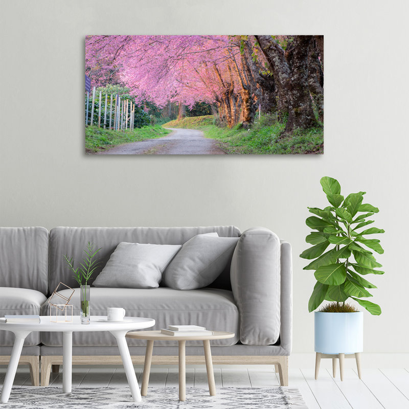 Cherry Blossoms - Wrapped Canvas Print