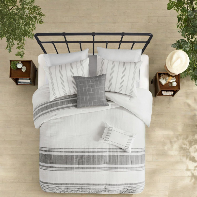 Ensembles de literie en coton de qualité supérieure, édredon en jacquard surdimensionné pour maison de campagne
