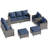 7-Piese Outdoor Conversation Sets With Cushion-1879890107-1879890097-1879890098