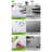 5.4 in. x 78.7 in. Privacy Frosted Glass Window Film 3D Static Decoration Stained Glass Window Decal