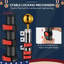  EZ GO 20Ft Kit de mât télescopique commercial-501536982-501536983
