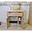 Dehaven 750 mm Freestanding Single Vanity with Vessel Stone Basin