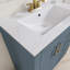 Ensemble de meuble-lavabo autoportant 30 po avec comptoir en céramique 30 po-237495469