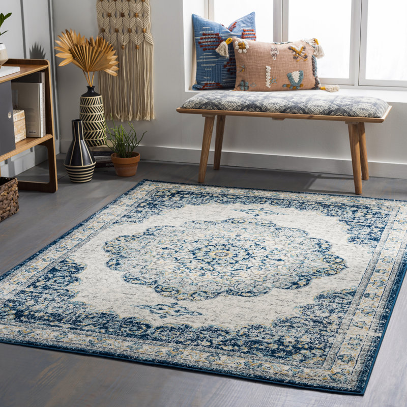 Aldusa Oriental Indoor Rug, Rectangle 5'3" x 7'