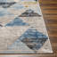 Tapis bleu / brun Imtiaz tissé à la machine / tissé à la machine-86290165