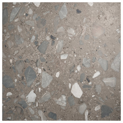 Valenti Grande 35 In. X 35 In. Terrazzo Look Semi-Polished Porcelain Floor And Wall Tile (17.64 Sq. Ft. / Case)
