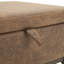 Table basse multifonctionnelle en bois massif avec rangement interne pour le salon et les espaces familiaux Charnière à base carrée
