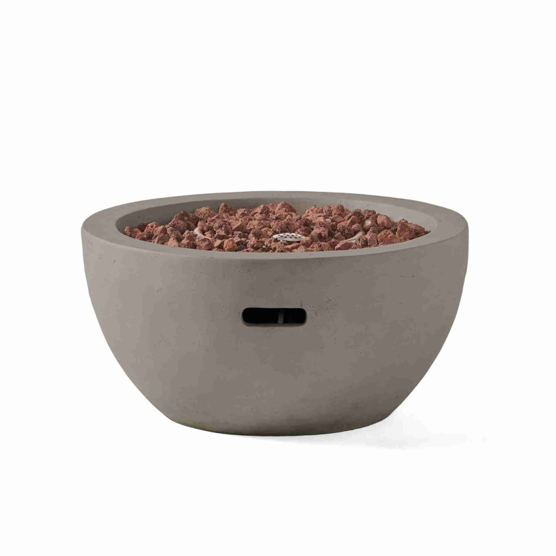 Modern Round Propane Fire Pit