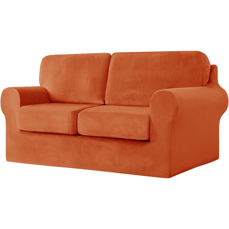 Outdoor Patio Sofa Cover, Orange
