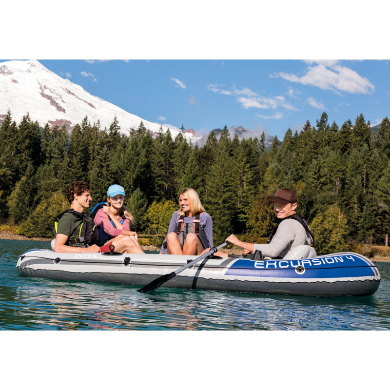 Ensemble de 4 bateaux Intex