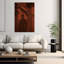 Ombre sur le mur, portrait contemporain, art mural d'été-1382420239