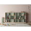 Geonna 117cm H x 111.5cm W Geometric Bookcase-1973524599