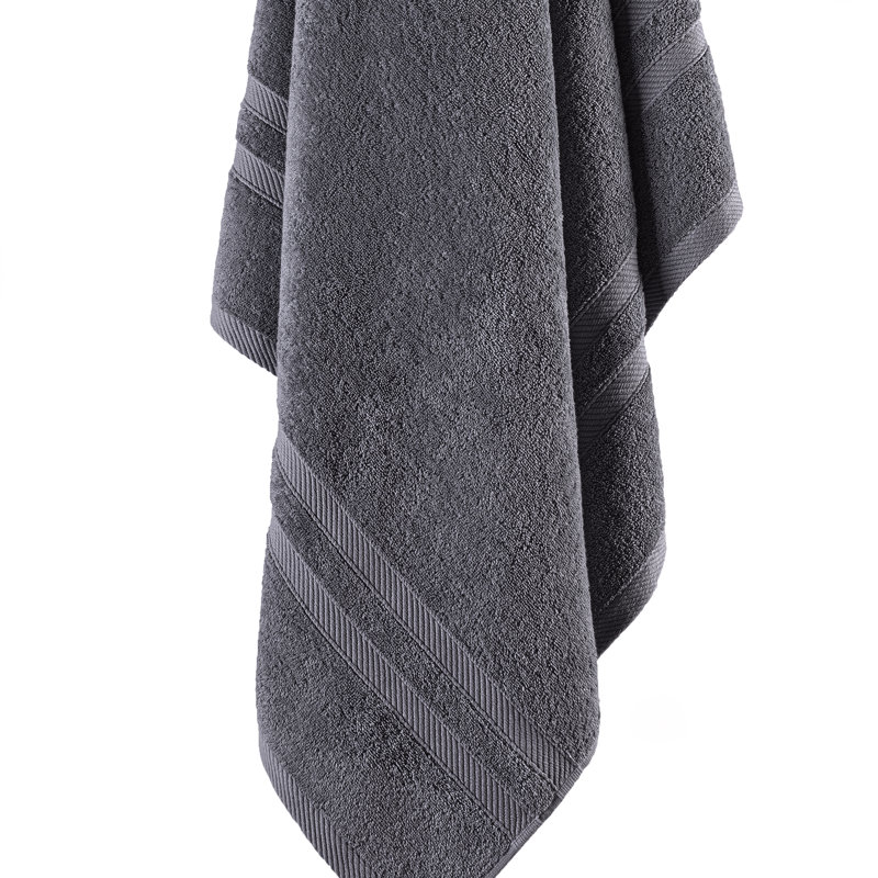 Sawiki Turkish Cotton Bath, Dark Gray