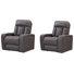 Ensemble de deux fauteuils inclinables électriques Desiri