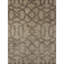 Geometric Area Rug in Dark Brown/Light Brown-156482251