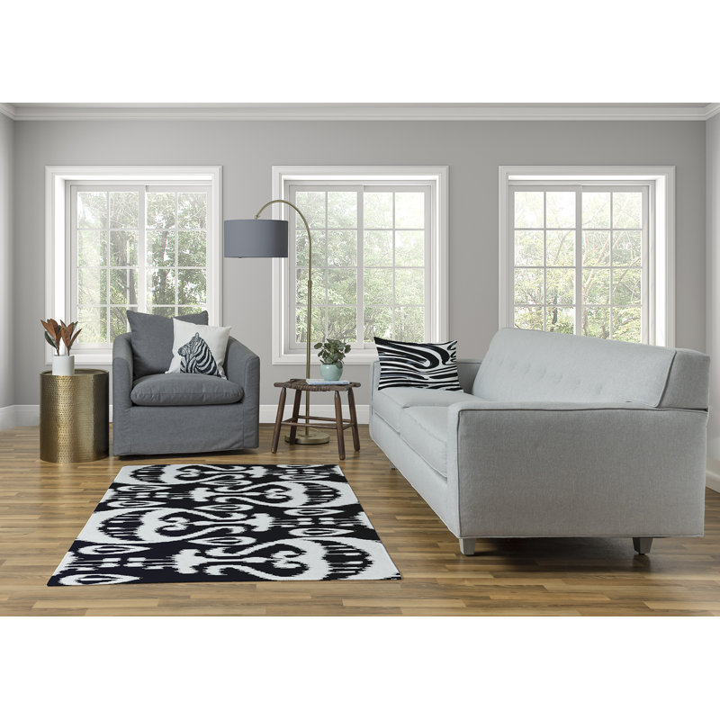 Clairevale Chenille Abstract Indoor Rug, Rectangle 8' x 10'