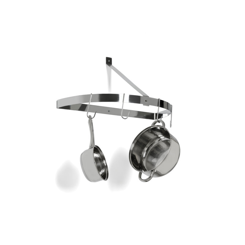 Metal Half-circle Wall Mounted Pot Rack
