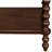 Beckett Large Turned Wood Spindle Nightstand with Drawer and Shelf-113420763