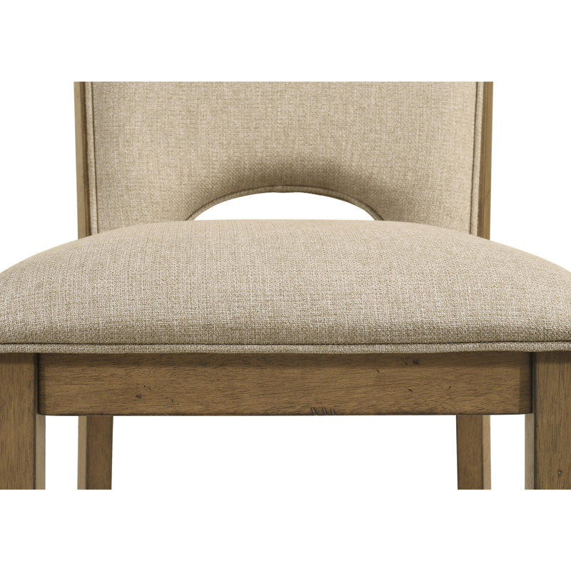 Ensemble de salle à manger 6 pièces avec table haute extensible de 45 cm, plateau rectangulaire style planches, chaises et banc rembourrés et capitonnés, mobilier de salon en bois