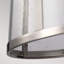 Cecilia 1 - Light Polished Nickel Geometric Pendant