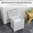 HOMCOM Bamboo Laundry Hamper With Lid-580944806-580944804