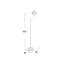 Ralph Lauren Anette 1 - Light Swing Arm Floor Lamp-1512561579