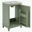 Petit meuble-lavabo moderne avec lavabo en céramique-1215388373