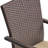 Anivea 6 - Person Acacia Wicker Patio Dining Set with Rectangular Table , Cushions Included