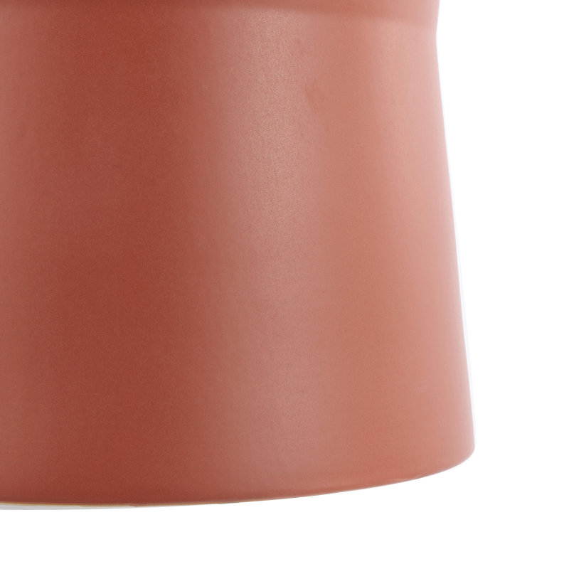 Ghanem End Table, Terracotta