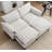 2-Seater Combination Sofa,Convertible Combination Sofa,U-Shaped Sofa with Footstools with Storage-792816012