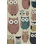 Murale ludique Whimsical Owls