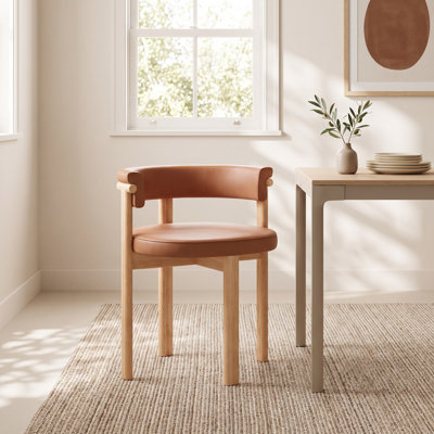 Cabo Genuine Leather Armchair