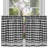 Tejeda Plaid Tailored 58'' W Cafe Curtain-983388084-983388082