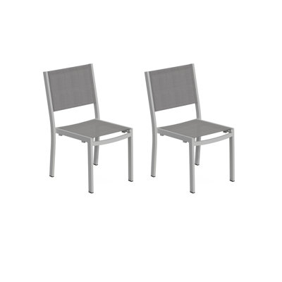 Travira Patio Dining Side Chair -  Oxford Garden, TVSCS.T109-PC.F2