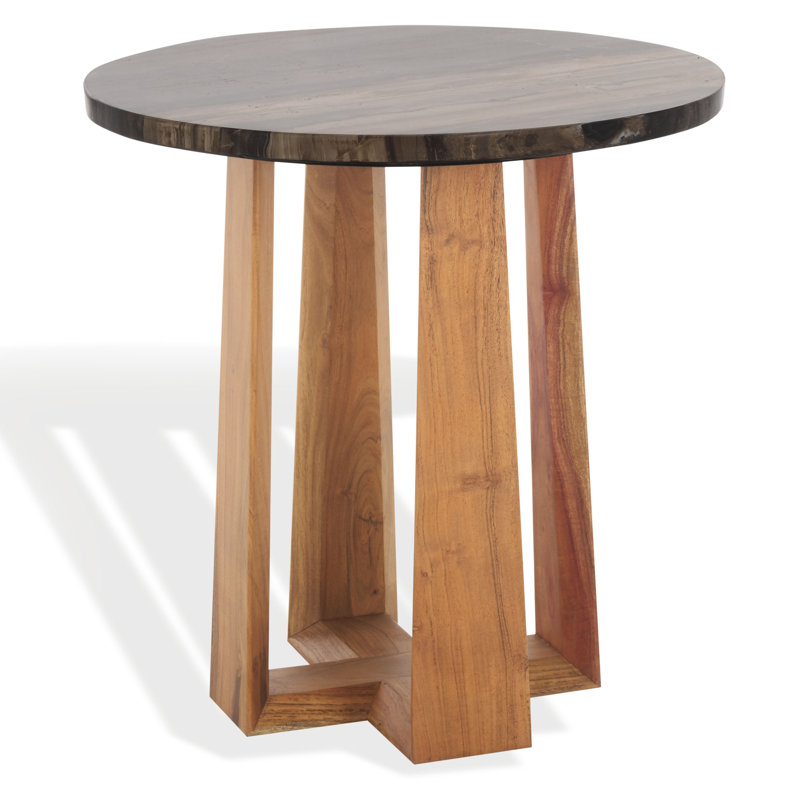 Baudelaire End Table, Brown, Natural