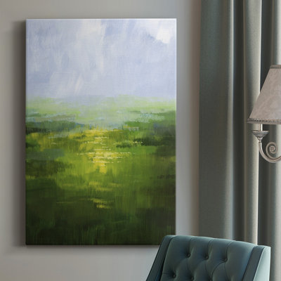 Wildflower Glow I - peinture sur toile tendue