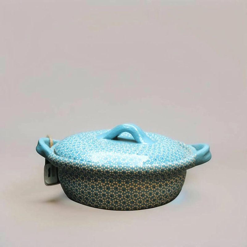 Turquoise Clay 1qt Rice Bowl