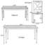 Ensemble repas pour 5 personnes Avelino